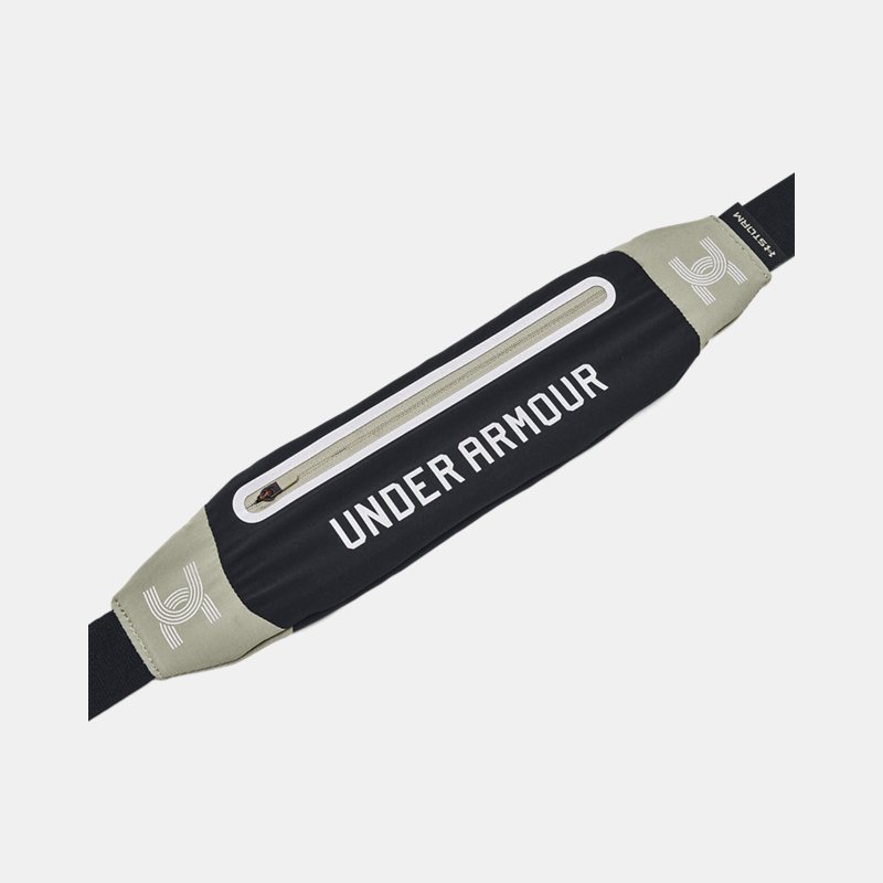 Unisex  Under Armour  Flex Run Pack Belt Black / Grove Green / Reflective OSFM